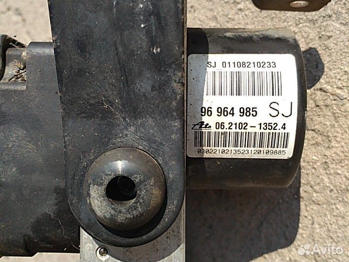 Chevrolet Aveo эбу ABS 06.2109-5600.3