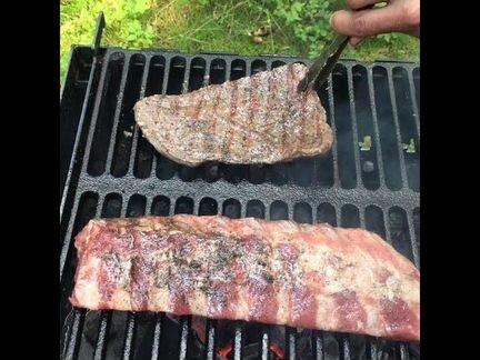 Решетка гриль чугунная 340х310