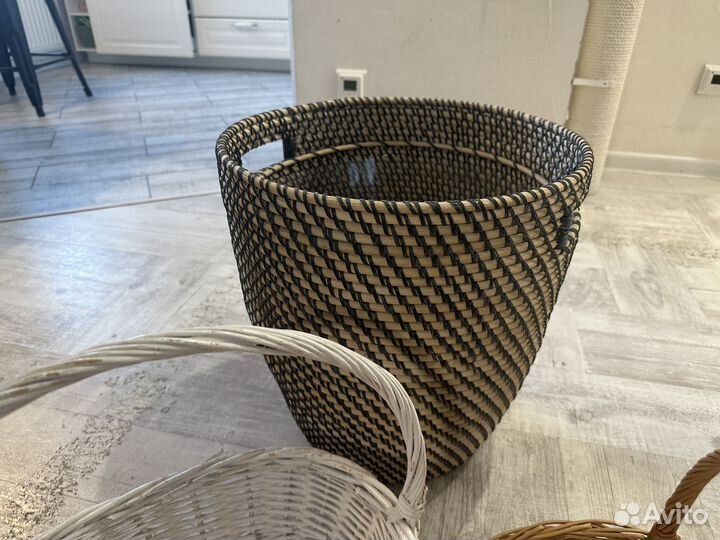 Горшок для цветов Плетеный Корзина плетеная