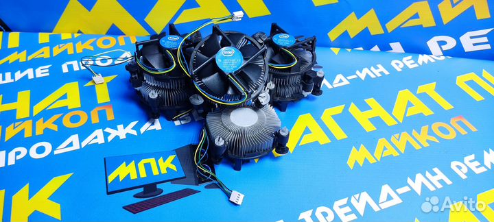 Кулера боксовые 775