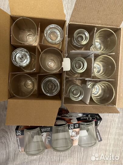 Рюмки новые