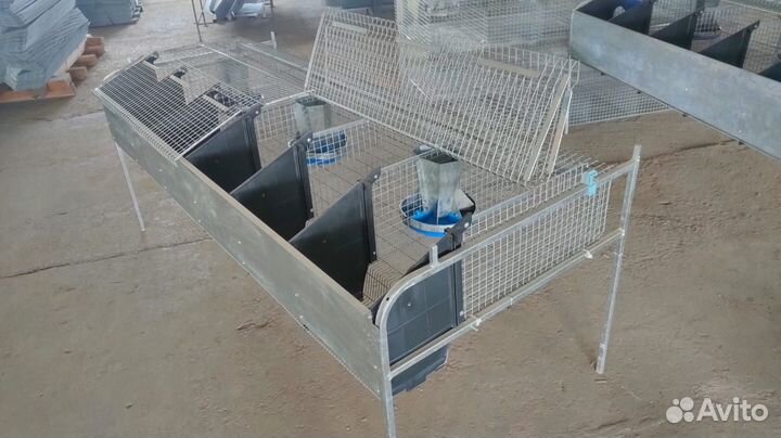 Клетки для кроликов разных комплектаций