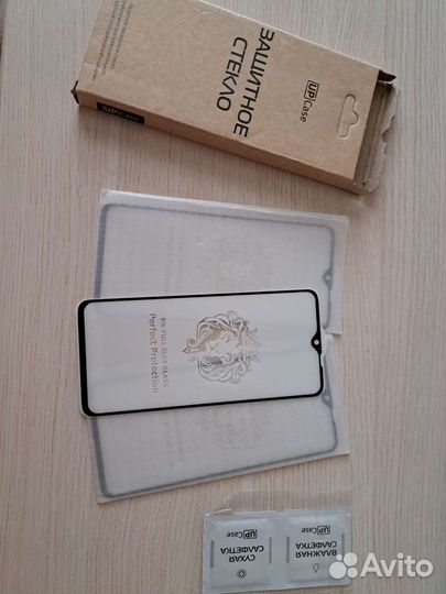 Стекло для Xiaomi redmi note 8 pro 3штуки