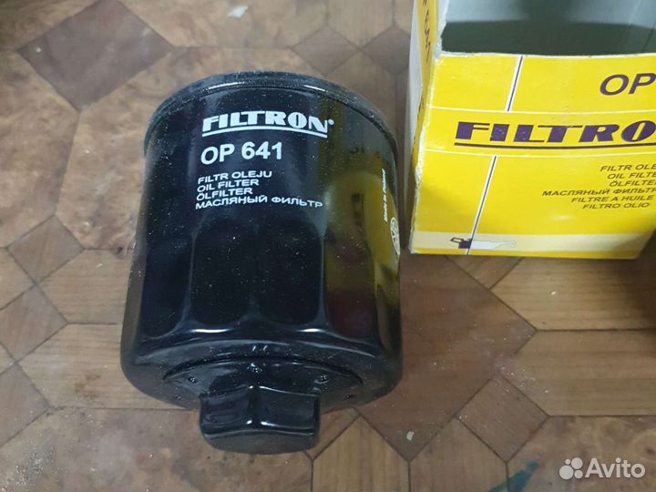 Масляный фильтр filtron OP 641