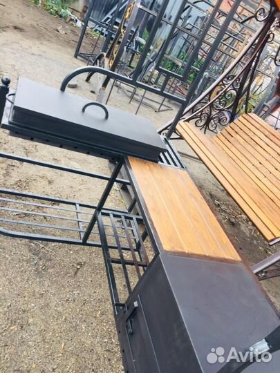 Мангал в сборе/ угловой