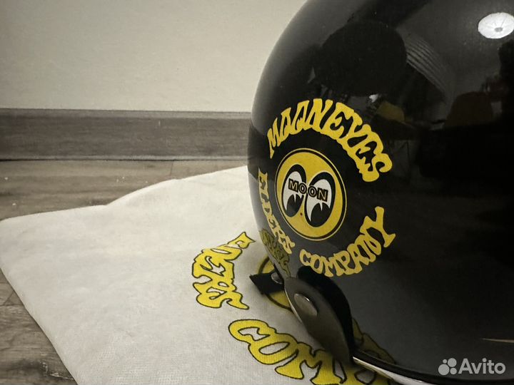 Мото Шлем elders x moon eyes Japan