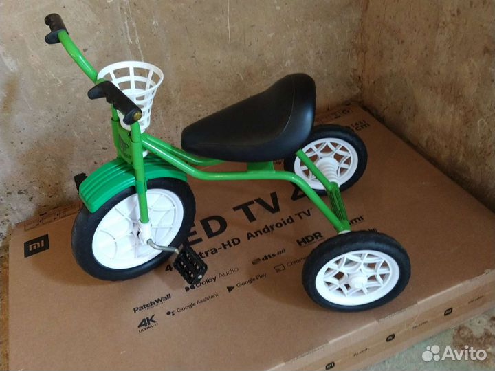 Детский трёхколёсный велосипед Зубрёнок