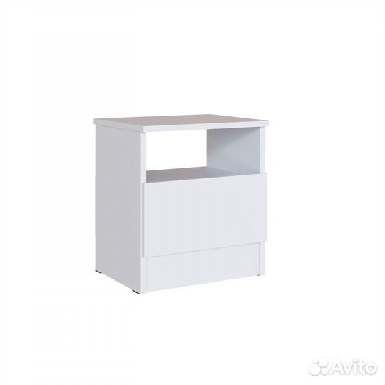 Тумба прикроватная белая Мэнкс в наличии