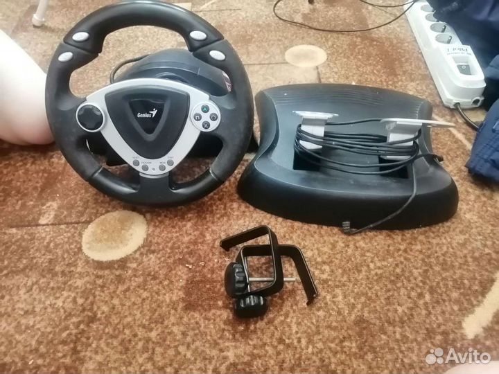 Игровой руль для пк ps и ps 2