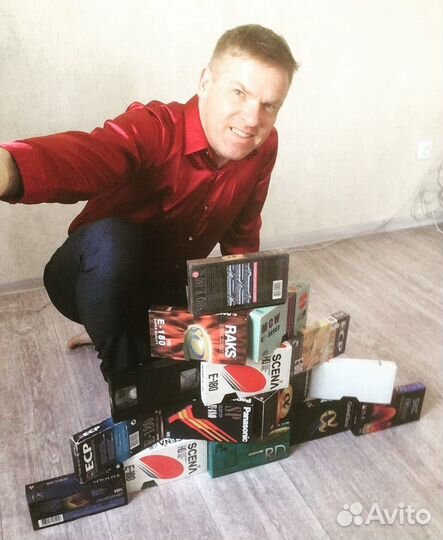 Оцифровка видеокассет VHS, VHS-C, Hi-8,miniDV