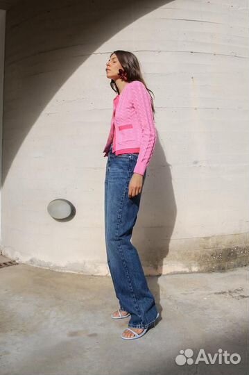 Кардиган Zara новая коллекция 2024