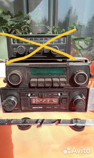 Авто магнитоллы бу много