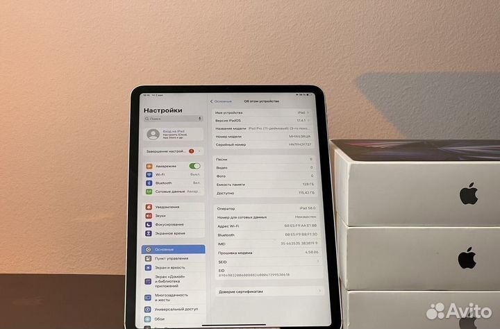 iPad pro 11 m1 2021 128gb