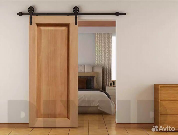 Дверь амбарная лофт