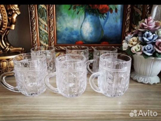 Хрустальные фужеры бокалы СССР