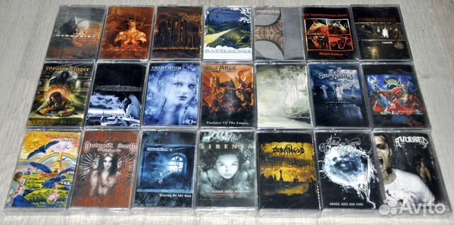 Аудиокассеты от лейбла Irond. новые запечатанные