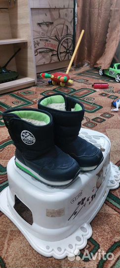 Сапожки теплые