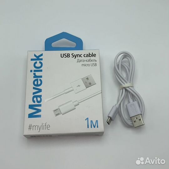 Data Cable USB Premium Maverick USB - micro-USB 1м