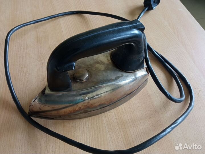 Старый портновский утюг, СССР, рабочее состояние