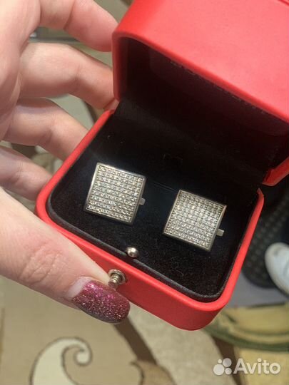 Серьги серебро 925