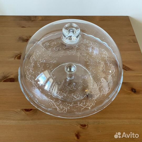 Тортовница на ножке IKEA (есть скол)