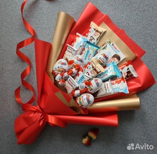 Сладкие букеты из конфет / съедобный подарок