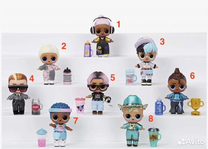 Lol Boys Series 4 мальчики лол новые