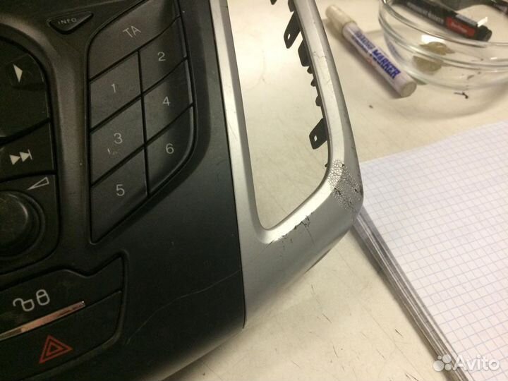 Панель управления магнитолой Ford Focus III 11-19г