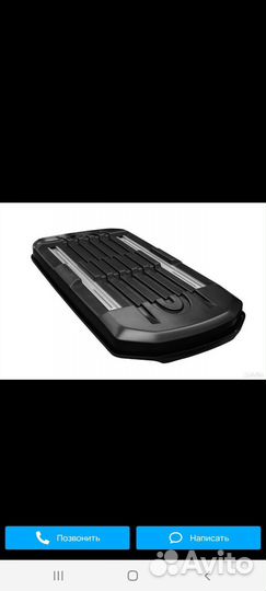 Бокс на крышу люкс Ирбис 175-85-40 чер глянец