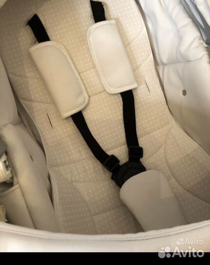 Коляска 2 В 1 adamex barletta carbon 100 экокожа