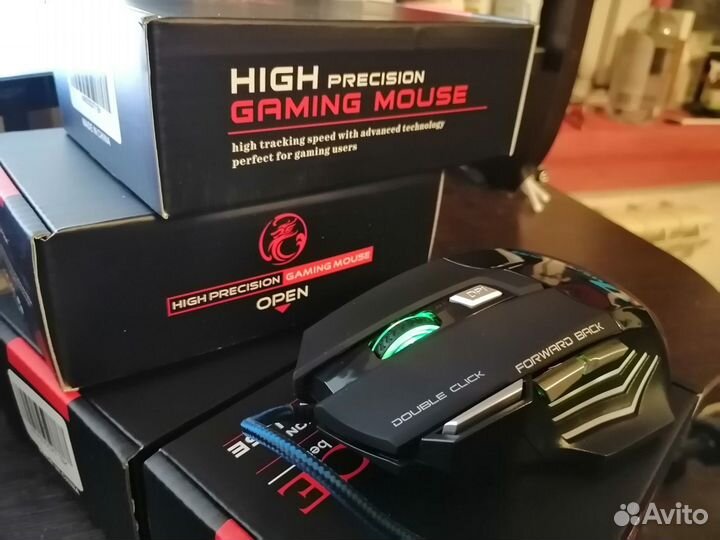 Проводная игровая компьютерная мышь