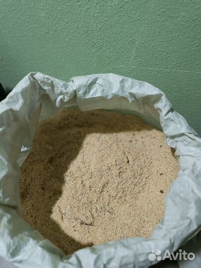 Опилки в мешке