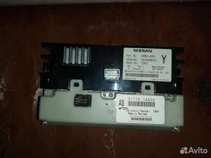 Магнитола дисплей Ниссан Мурано