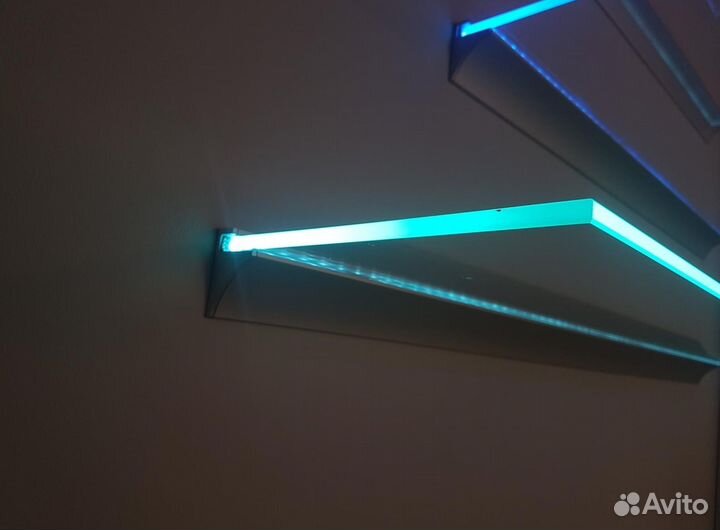 Стеклянная полочка