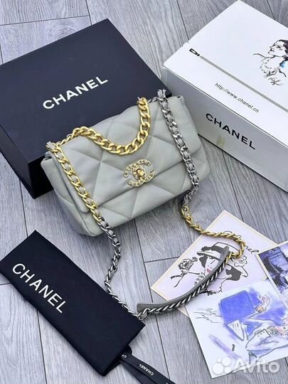 Сумка клатч натуральная кожа Chanel