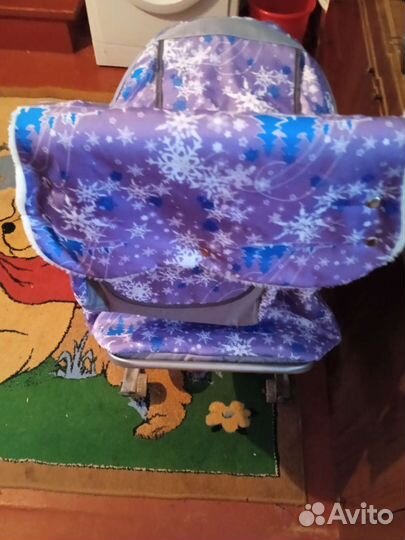 Коляска санки