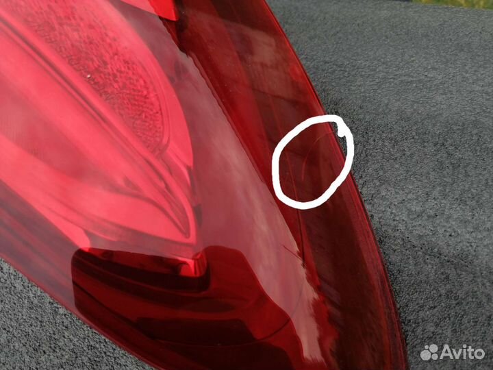 Фонарь задний левый mercedes w213 под вос-ние