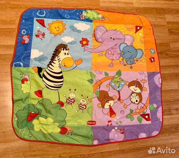 Развивающий коврик 3 штуки