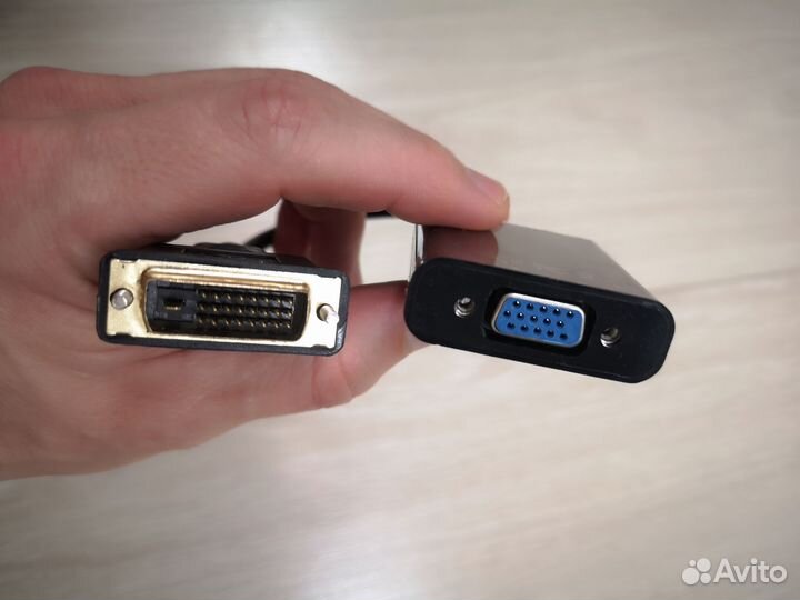 Переходник адаптер dvi vga