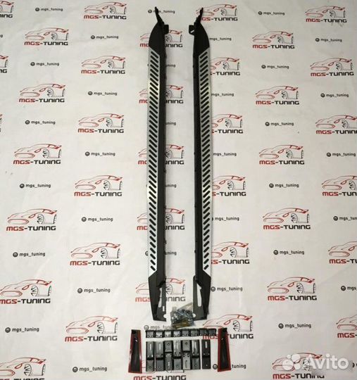 Пороги подножки BMW X4 G02 бмв Икс 4