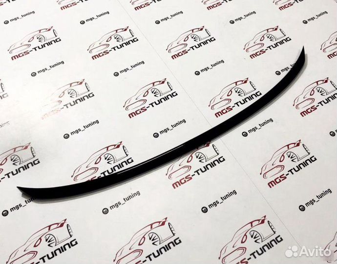 Cпойлер на BMW 3 series G20 M-Perfomance черный