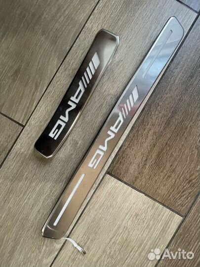 Накладки внутреннего порога AMG G63 с подсветкой