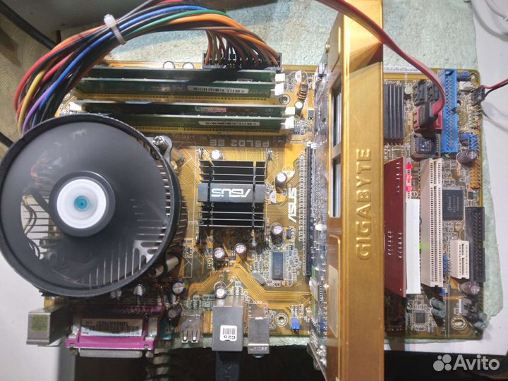 Материнская плата 775 asus P5LD2 SE