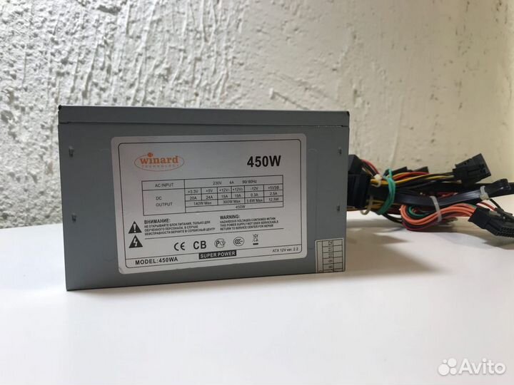 Блок питания Winard 450WA 450W