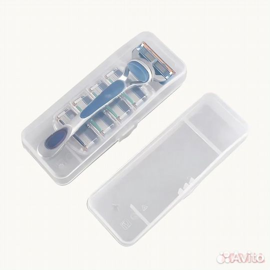 Футляр ForAll для бритвы пластиковый прозрачный