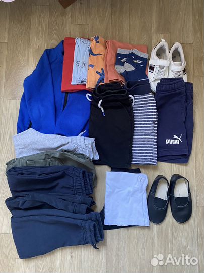 Пакет одежды на мальчика 4 года