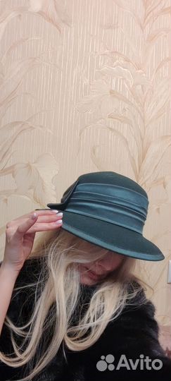 Шляпа фетровая женская