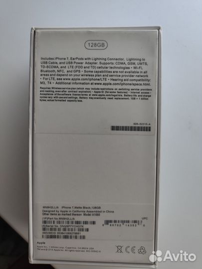 iPhone 7, 128 ГБ