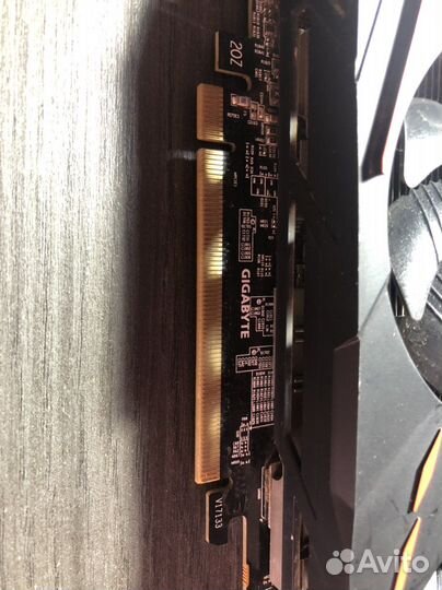 Видеокарта gigabyte rx580 8gb