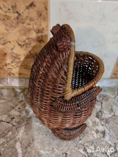 Корзина плетеная для хранения